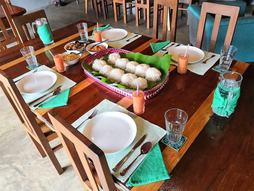Sri Lankan breakfast